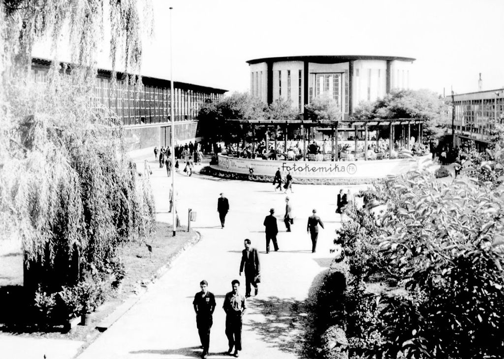Zagrebački velesajam, Savska cesta (današnji Studentski centar) 1950. godine